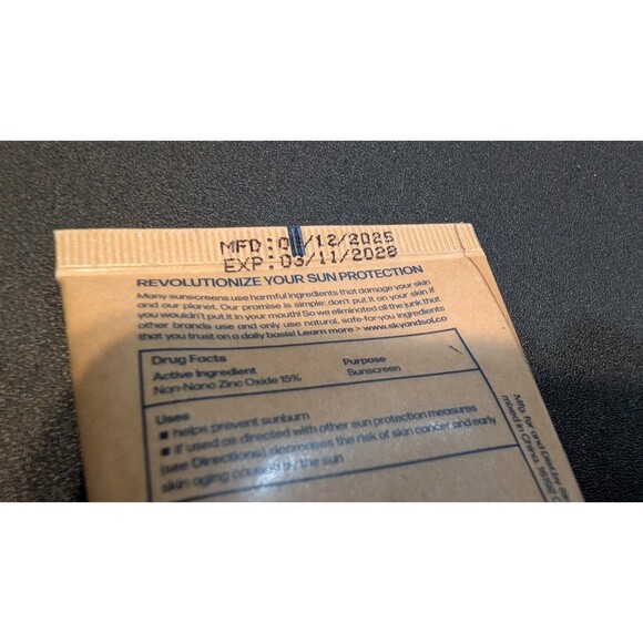 NEW 2 Pack! Sky and Sol Natural Mineral Sunscreen SPF 30 3oz Tallow & Zinc Oxide - Picture 4 of 5